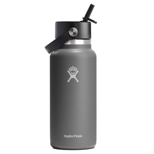 Botella Hydro Flask 32 Oz Wide Flex Straw Cap - Gris Botella Hydro Flask 32 Oz Wide Flex Straw Cap - Gris