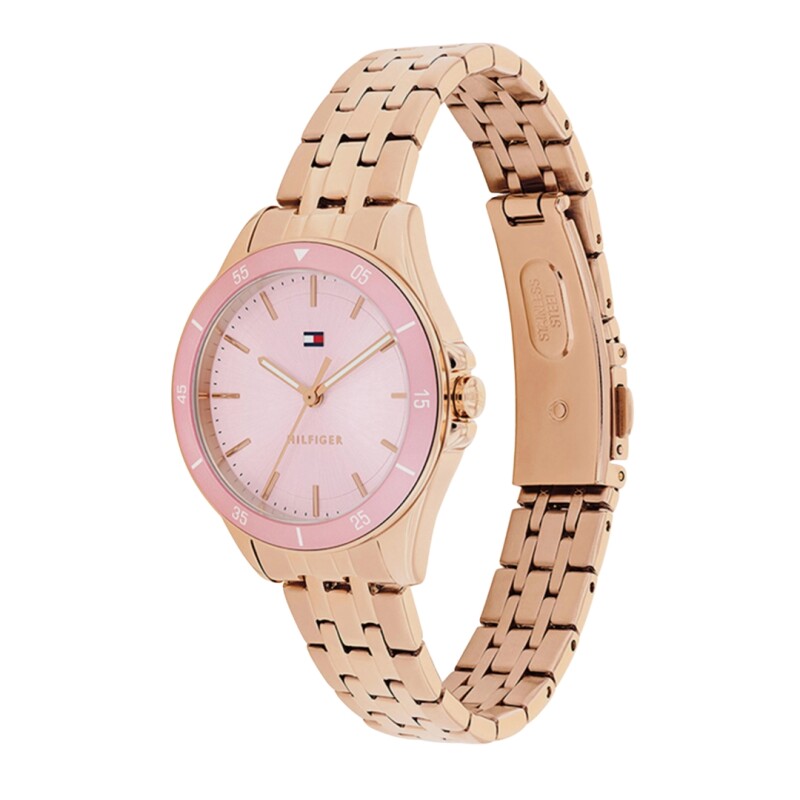 Reloj Tommy Hilfiger 1782893 para dama con correa de acero Reloj Tommy Hilfiger 1782893 Para Dama Con Correa De Acero