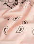 Vinchas Textiles Pañuelo Pañuelo Paisley Florcitas - Rosa Claro