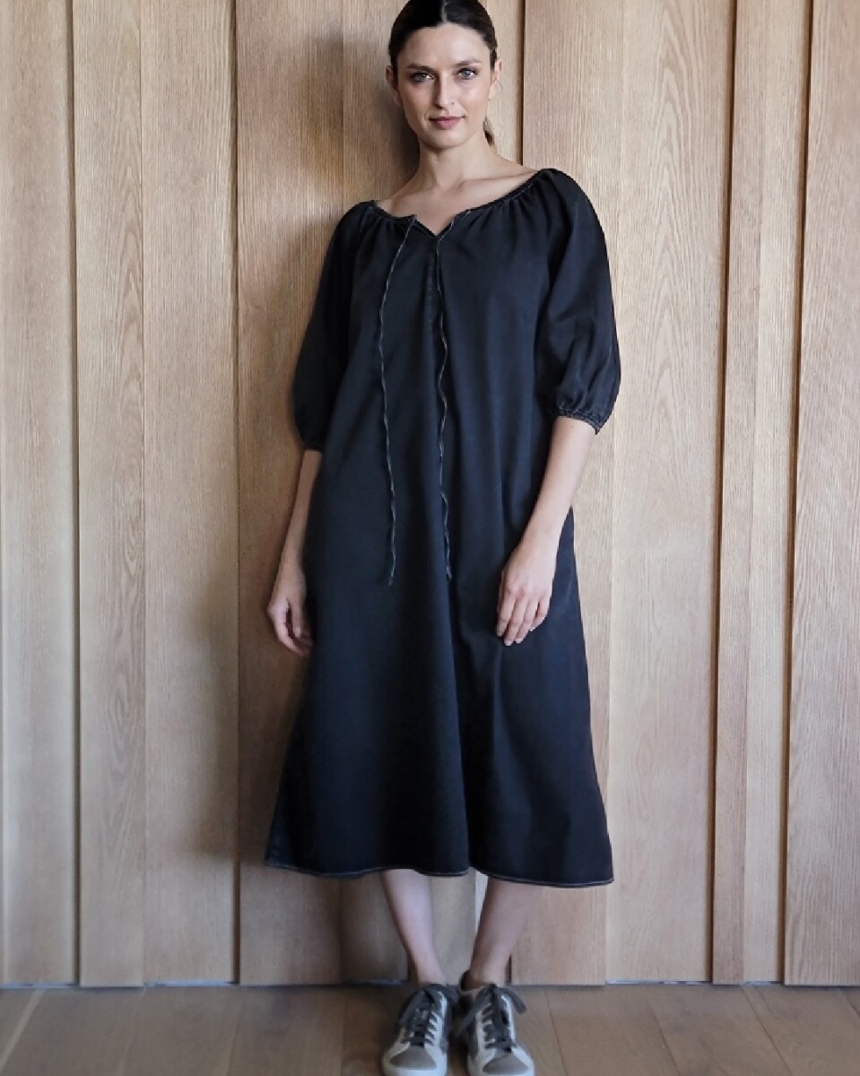 Vestido Bayahibe - Denim Negro 