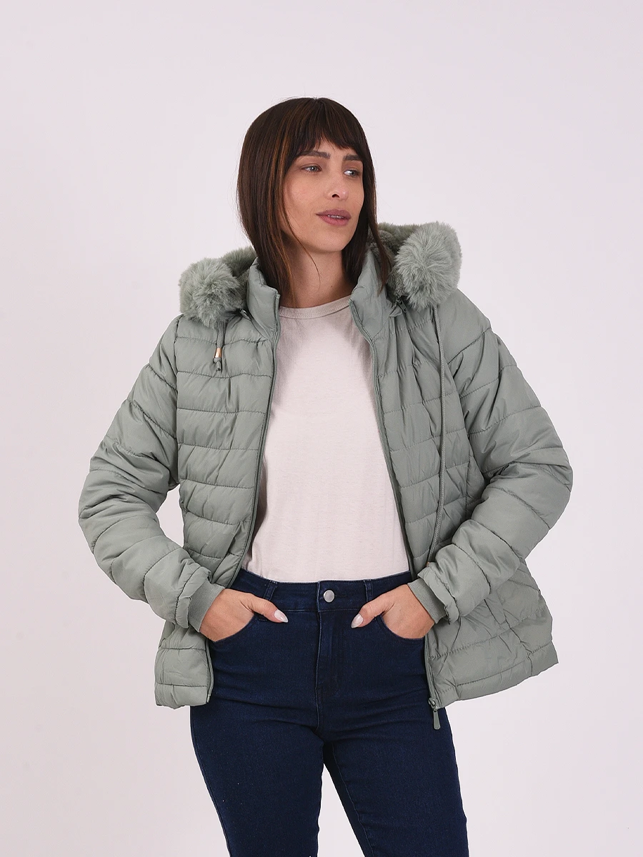 CAMPERA MÁLAGA - VERDE CLARO 