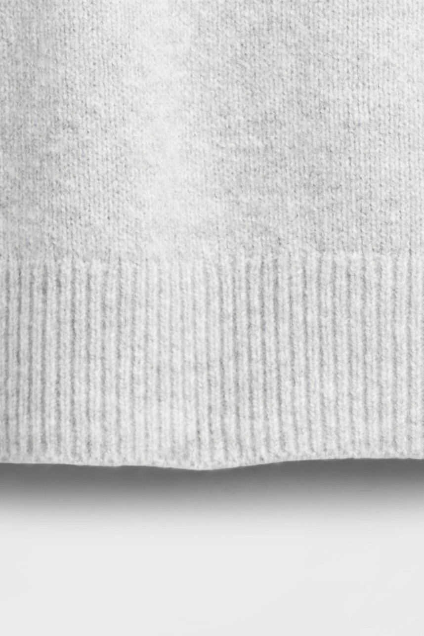 Buzo Cashsoft Mujer Bc15 Lt Grey Heather