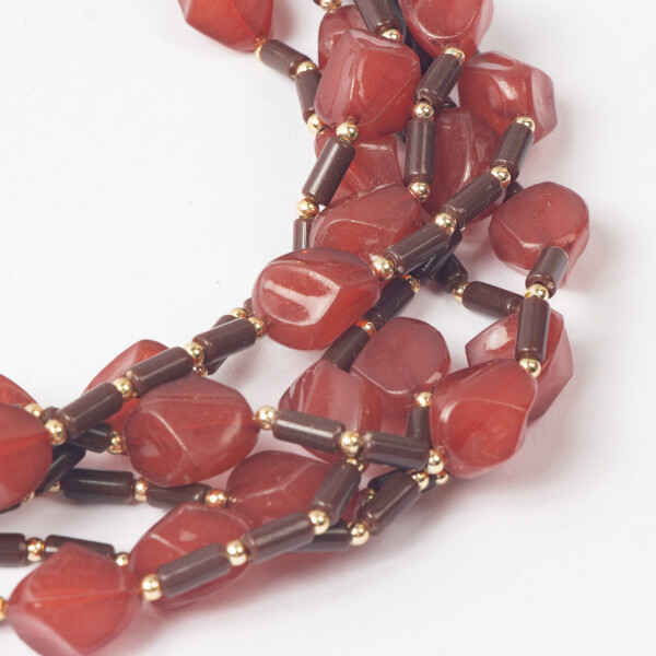 COLLAR TIRANA MARRON COLLAR TIRANA MARRON