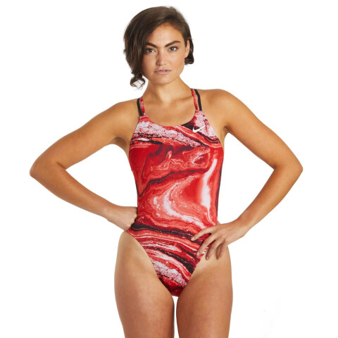 SPIDERBACK ONE PIECE RED PLUM RED PLUM