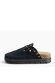 Zueco Bettina con tachas BT408 Negro