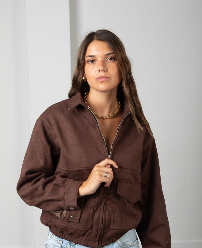 Campera Luciana chocolate