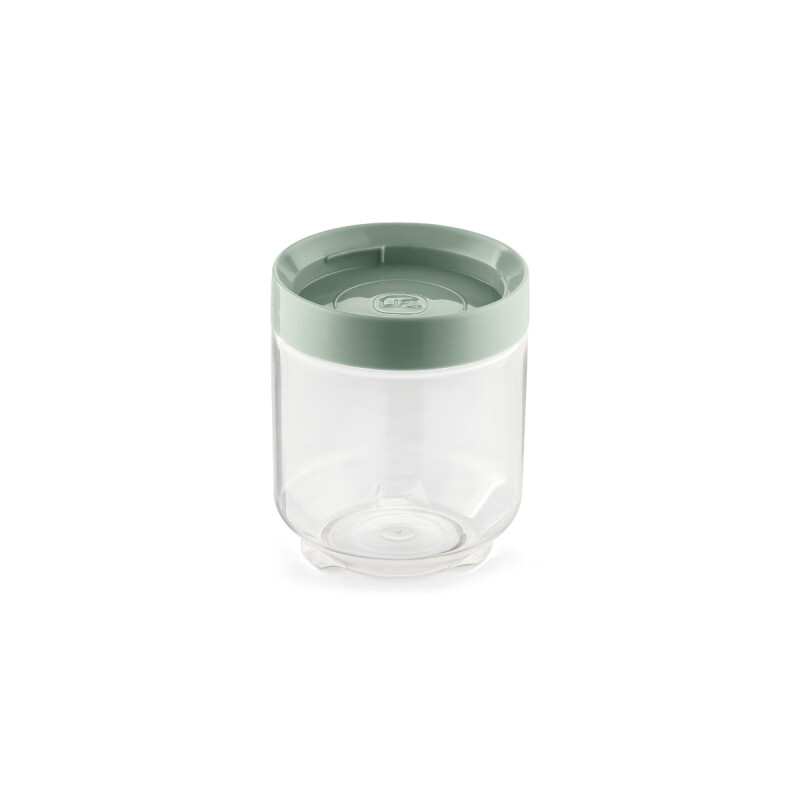 Frasco hermético plástico 600ml VERDE MENTA