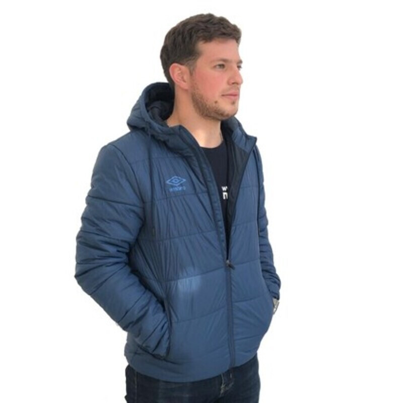 Campera Umbro Padded Hombre - UW2243H0 Azul