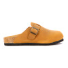 Zueco Country Cuero Mujer Marron Claro