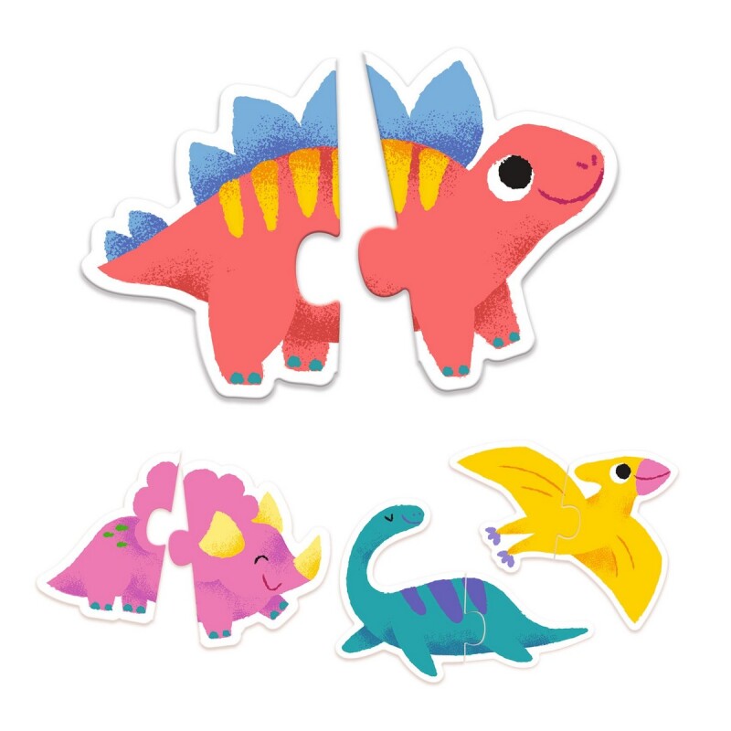 Puzzle Duo Dinos Djeco Puzzle Duo Dinos Djeco