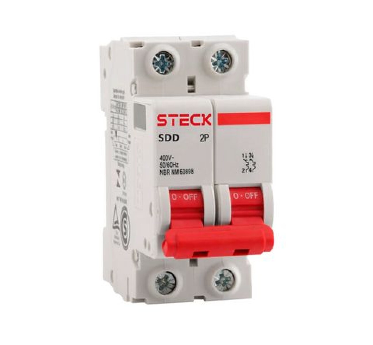 DISYUNTOR DIN SDZ 2X32 A 06KA - STECK 