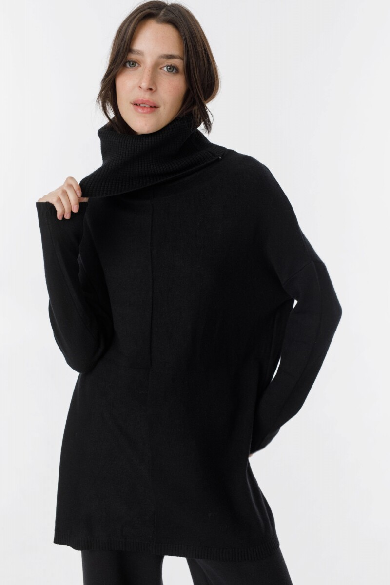 Sweater Damero - Negro 