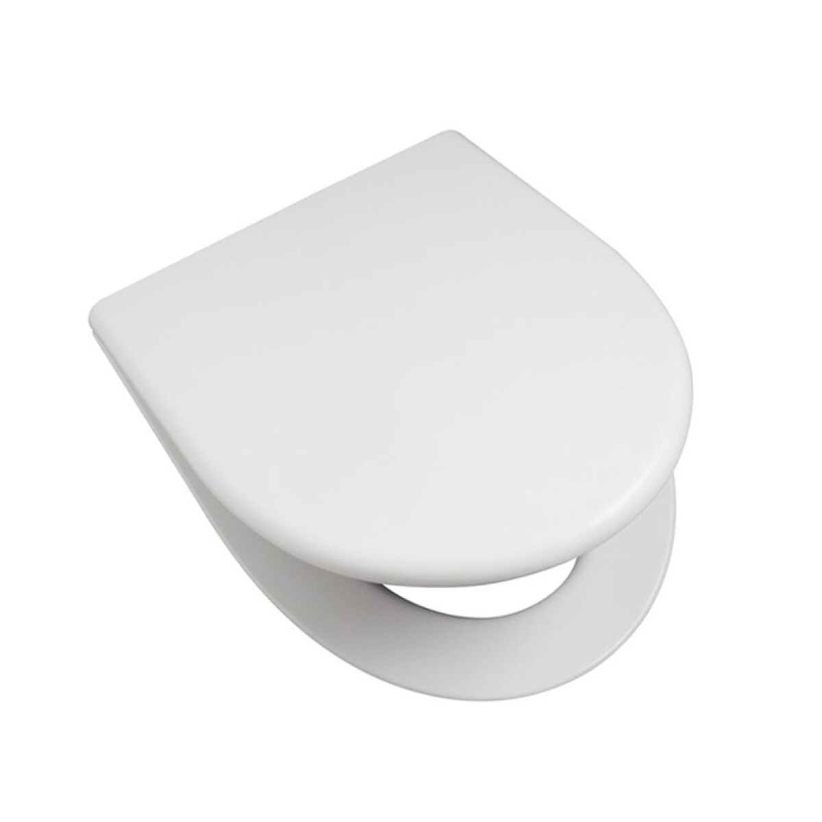 Tapa Para Inodoro Modelo Marina Caída Lenta Color Blanco 