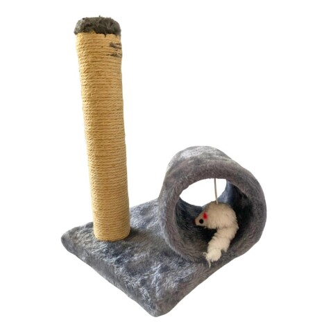 Rascador de Pie c/Túnel 20*20*30 cm Rascador de Pie c/Túnel 20*20*30 cm