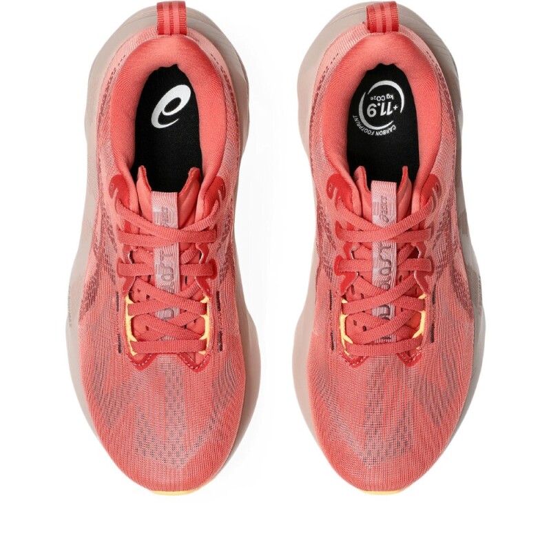 Zapatillas Running Novablast 5 Mujer Dark Pink Clay/rubble Red