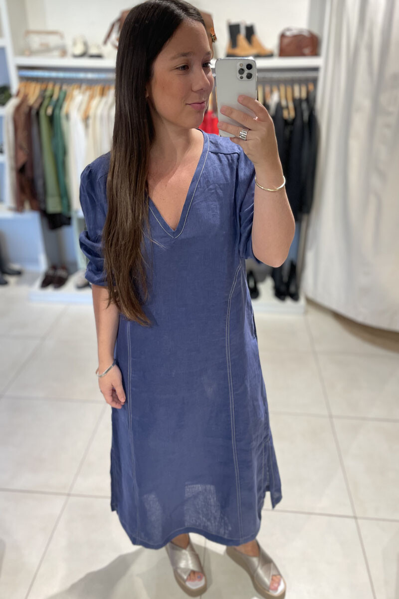 Vestido Sol Azul