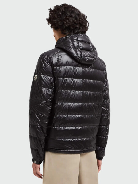 Moncler - Chaqueta corto con capucha Gliere Negro