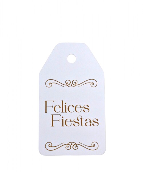 Tag colgante navidad 5x8,5 cm DISEÑO 1