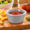 Dip ramekin melamina blanca 7x3 cm Dip ramekin melamina blanca 7x3 cm