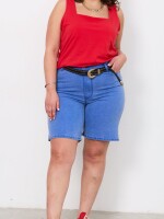 Musculosa Brunela Rojo