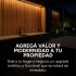 Revestimiento Wpc Simil Madera Wall Panel Lambrin 2.90x16.7 Color Marron Madera