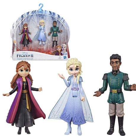 Pack X9 Mini Figuras Personajes Frozen 10cm Hasbro 0
