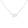 Conjunto aros enlazados - Plata 925 - Sin Piedra- CJ3007 Sinpiedra