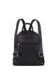 Mochila con bolsillo frontal Negro