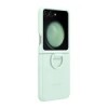 Funda Samsung Silicone Case con Anillo para Galaxy Z Flip5 Ocean Green