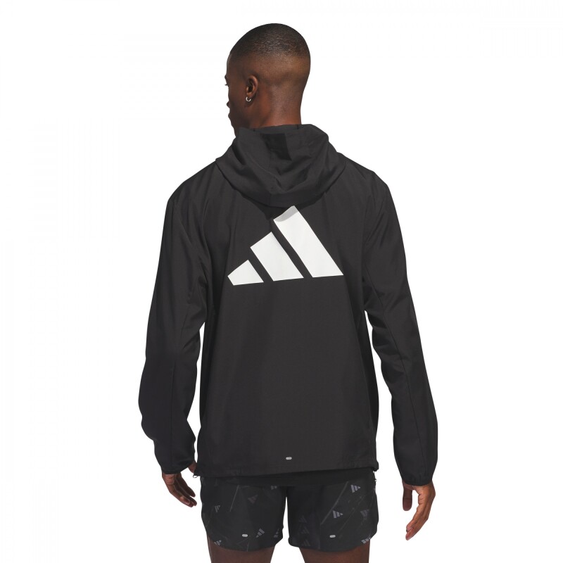 Jacket Run It de Hombre Negro