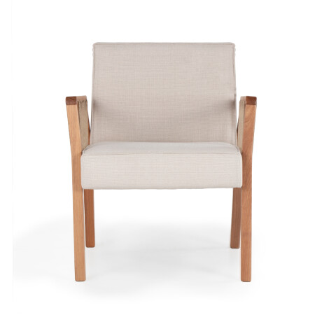 Butaca Paola - Tela Rústica 201-G2 (Beige)
