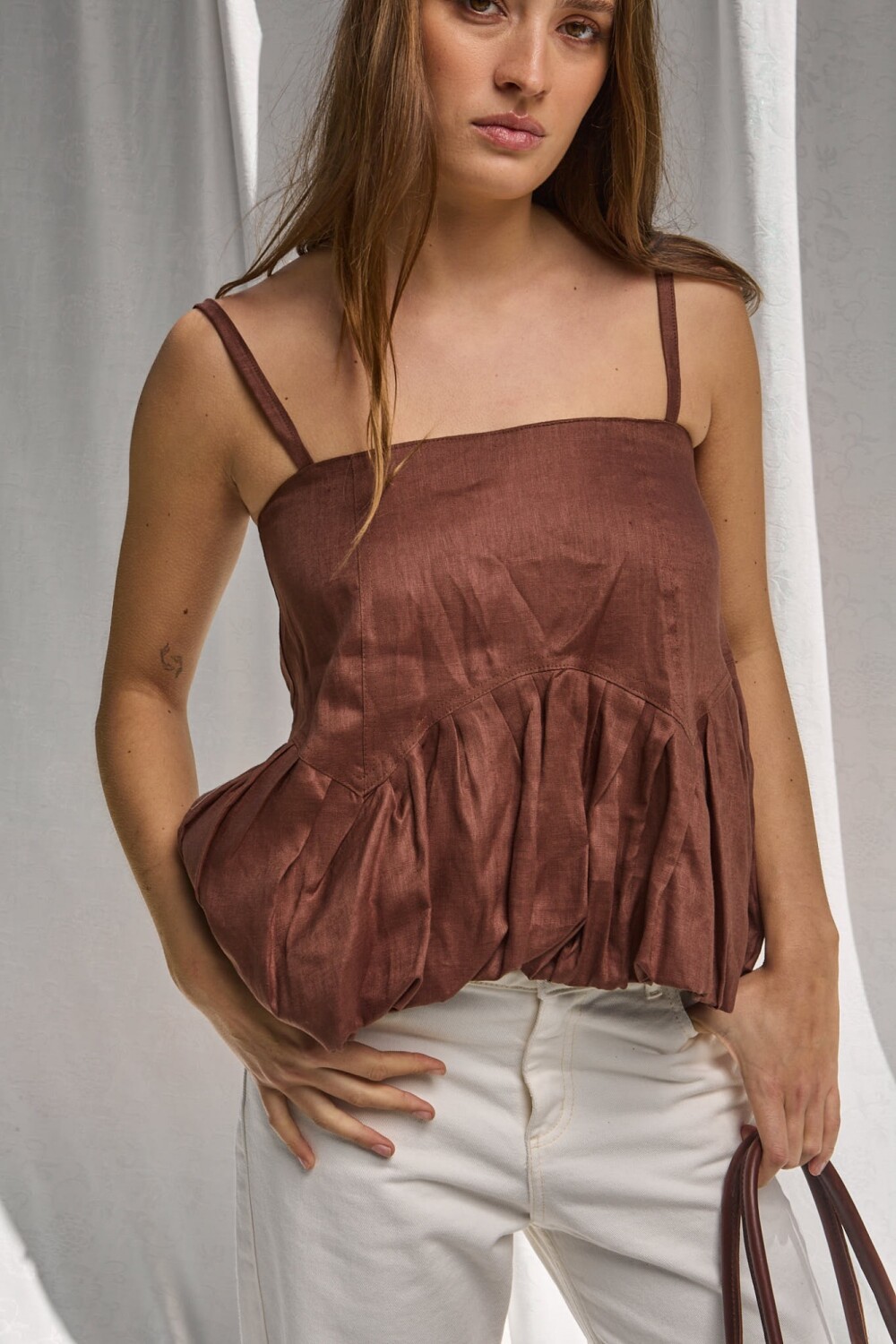 Balloon Top Lino Chocolate