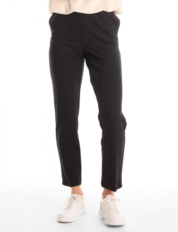 Pantalon Yoga Algodon NEGRO