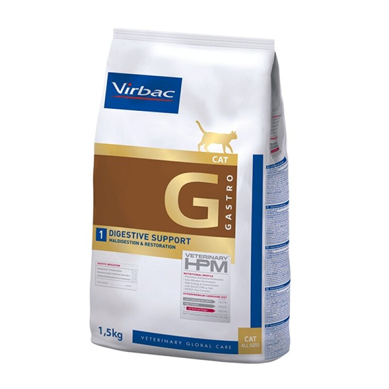 Virbac HPM Gato Diggestive Support 1.5 Kg Virbac HPM Gato Diggestive Support 1.5 Kg