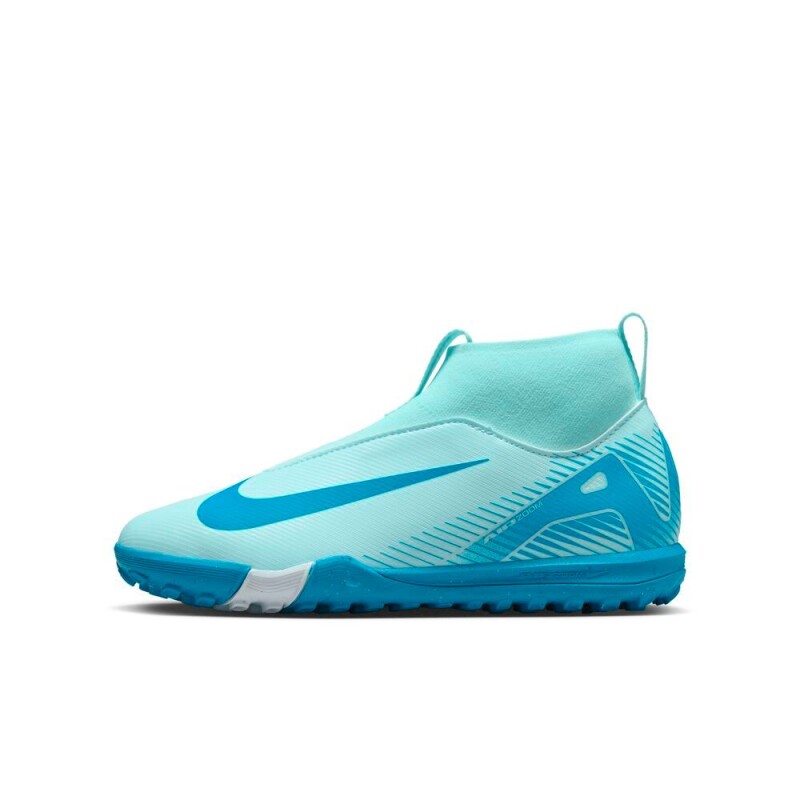 Championes de fútbol Nike Zoom Mercurial Superfly 10 Academy Tf de Niños Azul