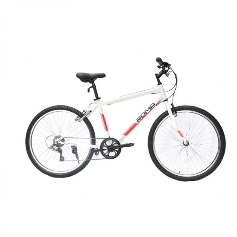 Bicicleta Roma R.26 Hombre Mtb Tornado 1.0 V.brake Blanco