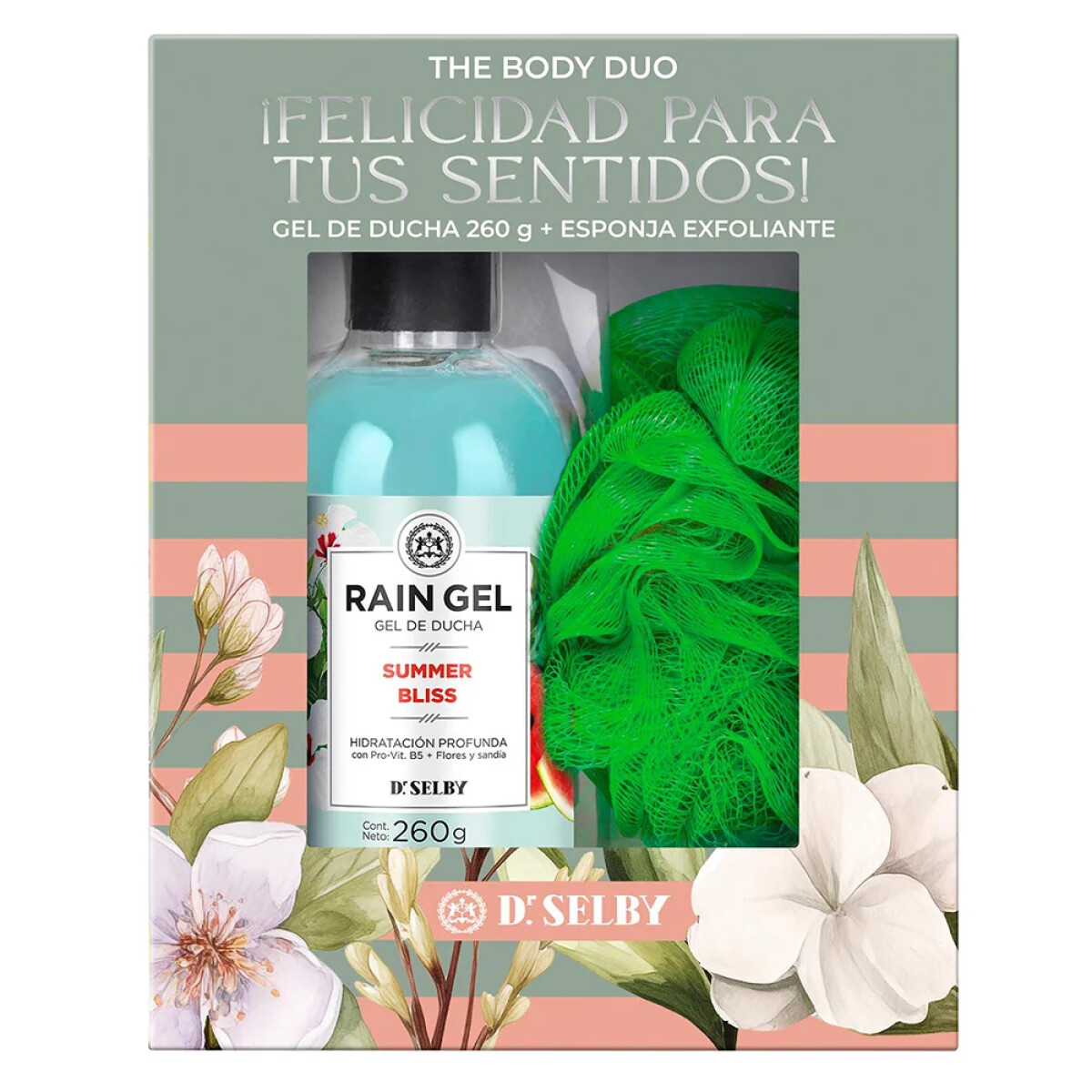Pack Rain Gel Summer Bliss + Esponja 