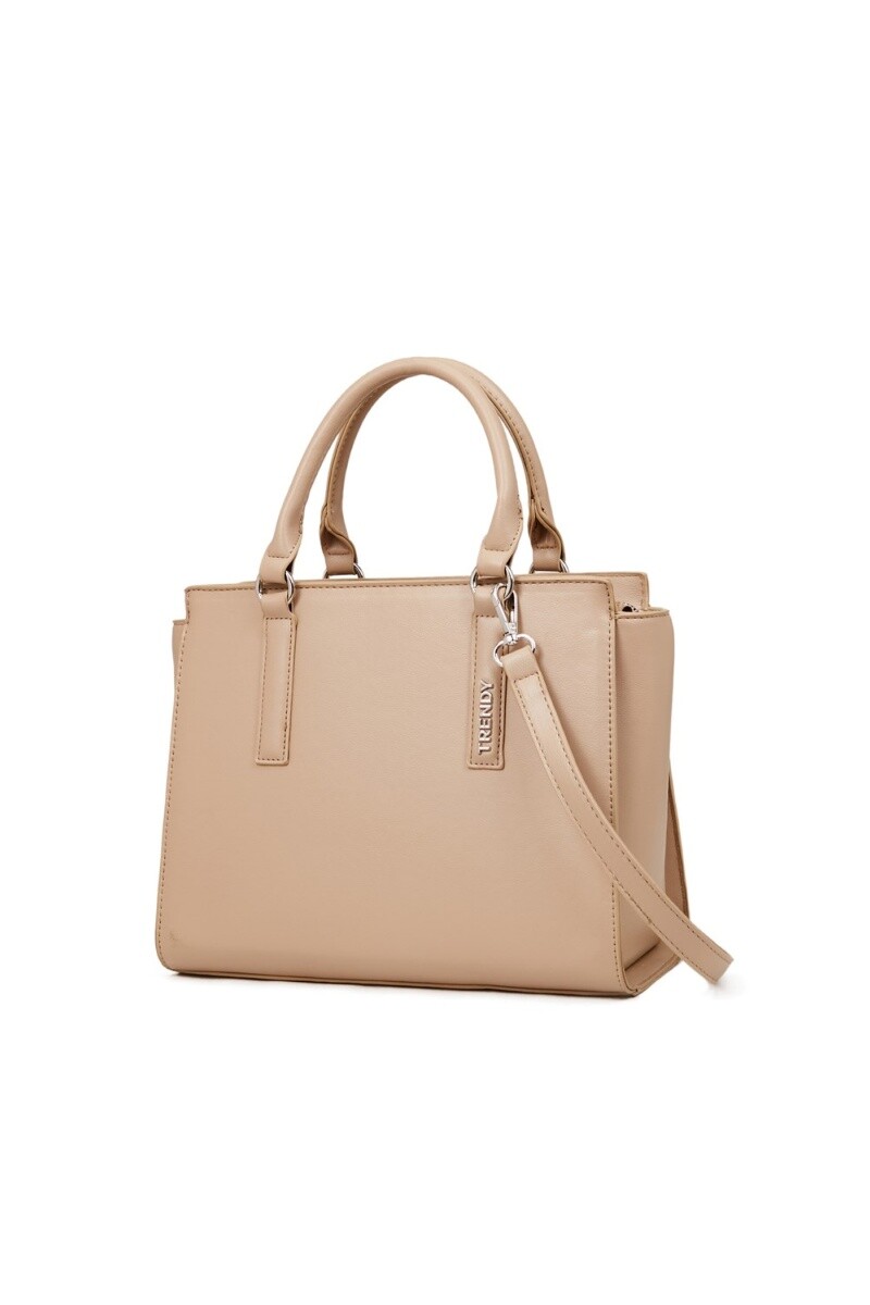Cartera Trendy Beige