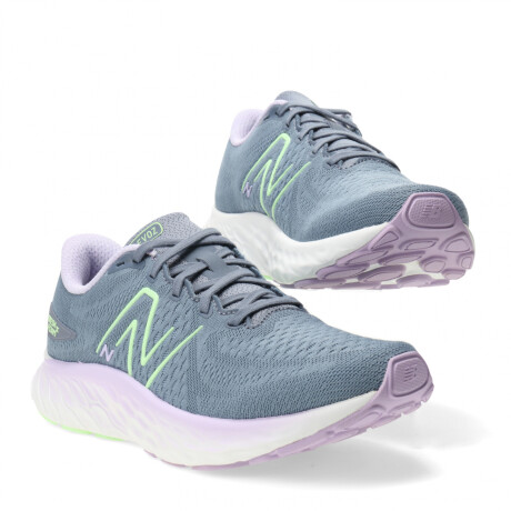 Championes de Mujer New Balance Fresh Foam X EVOZ V3 Gris Piedra
