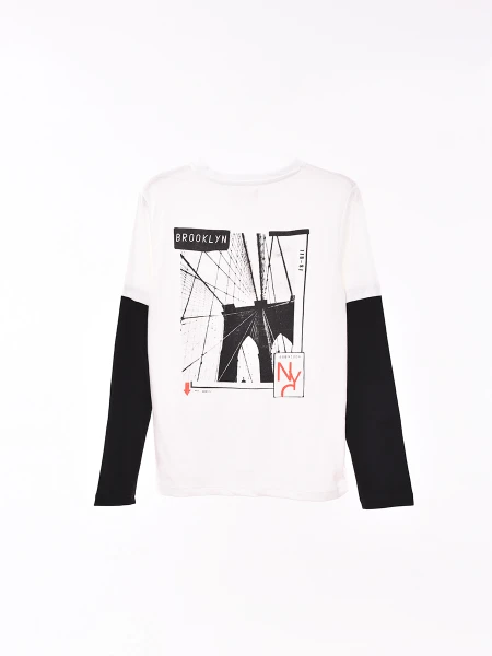 REMERA LUKEN OFF WHITE