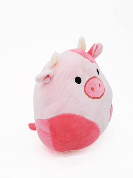 PELUCHE VAQUITA FRESA ROSADO