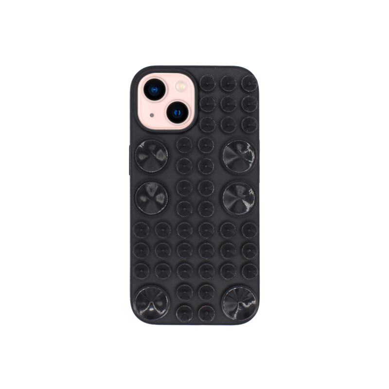 Protector para iPhone 13/14 con ventosas color negro Protector Para Iphone 13/14 Con Ventosas Color Negro