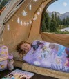 Sobre de Dormir Infantil Frozen Lila 1