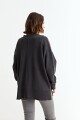 Cardigan oversized NEGRO