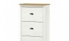 Zapatera 3 Cajones - Linea Colonial Blanco/Freijo