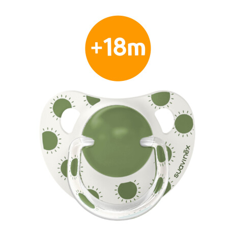 Chupete X2 +18m Anatómico SX Pro Silicona Ultra Soft Verde