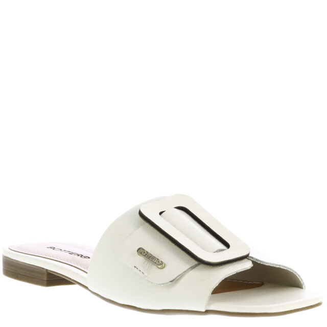 Zuecos de Mujer Bottero c/hebilla Blanco Hueso
