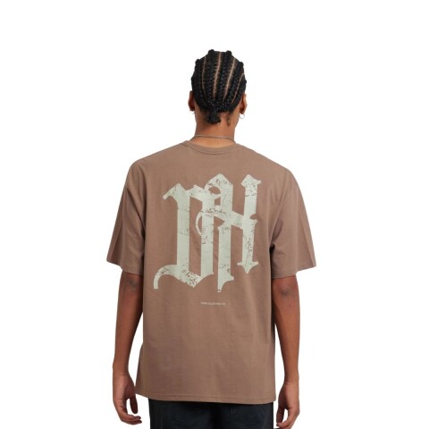 TSHIRT XS-XXL MARRON CLA
