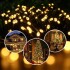 Guirnalda Solar Luces Led 20 Mt 200 Luces Calida Guirnalda Solar Luces Led 20 Mt 200 Luces Calida