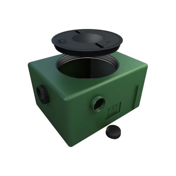 GRASERA APROBADA C/TAPA ROSCA SERIE 3 33X40X23cm Grasera Aprobada C/tapa Rosca Serie 3 33x40x23cm